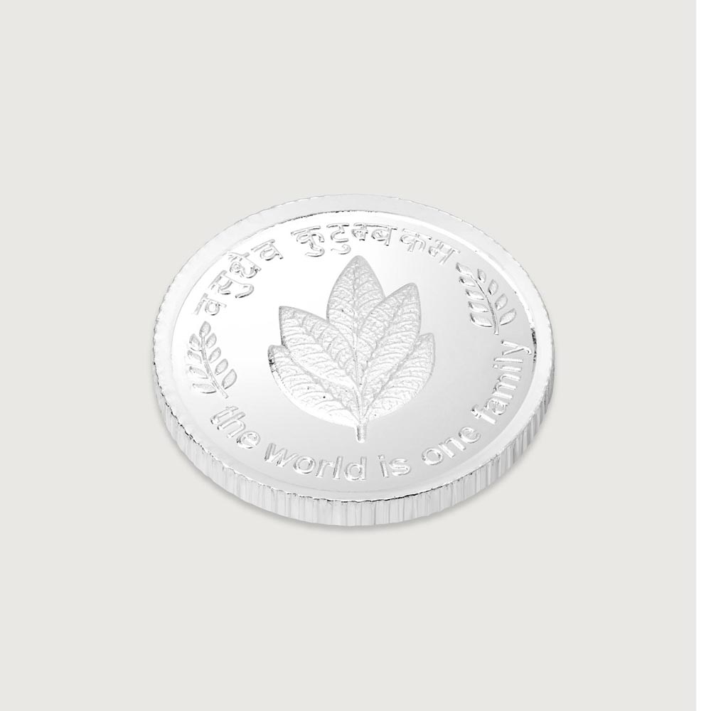 10 GM 999 Mango Leaf Silver Coins,,hi-res thumbnail 4