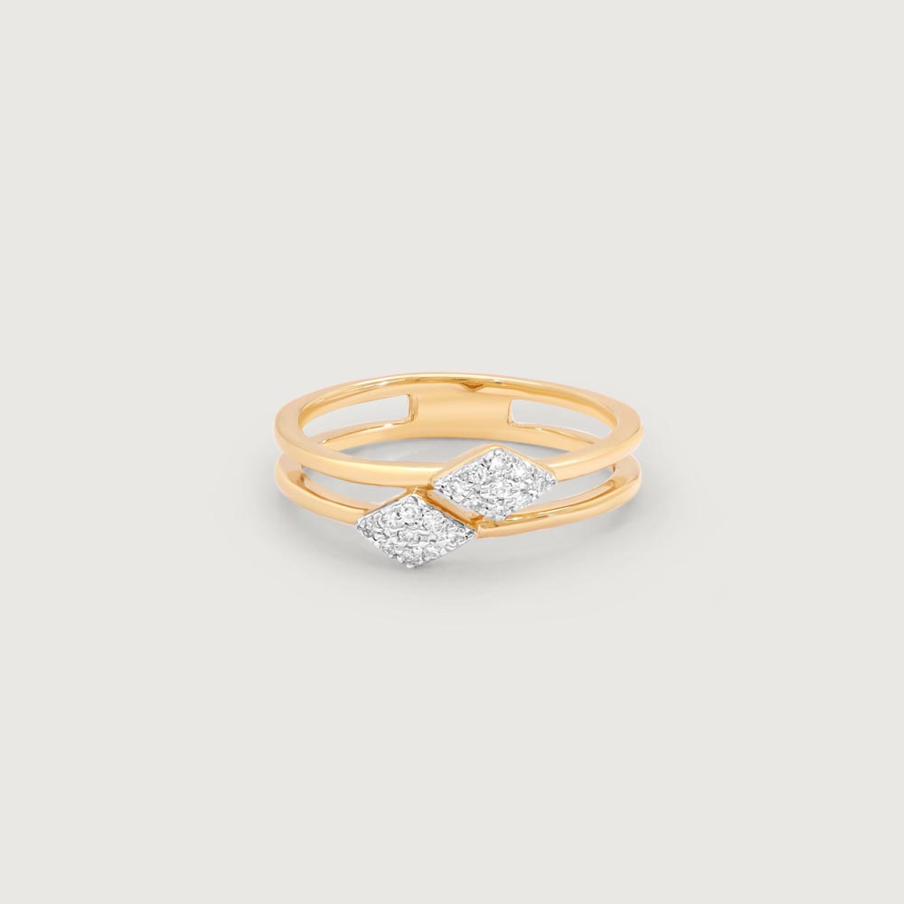 Dual Crest Diamond Ring,,hi-res thumbnail 3
