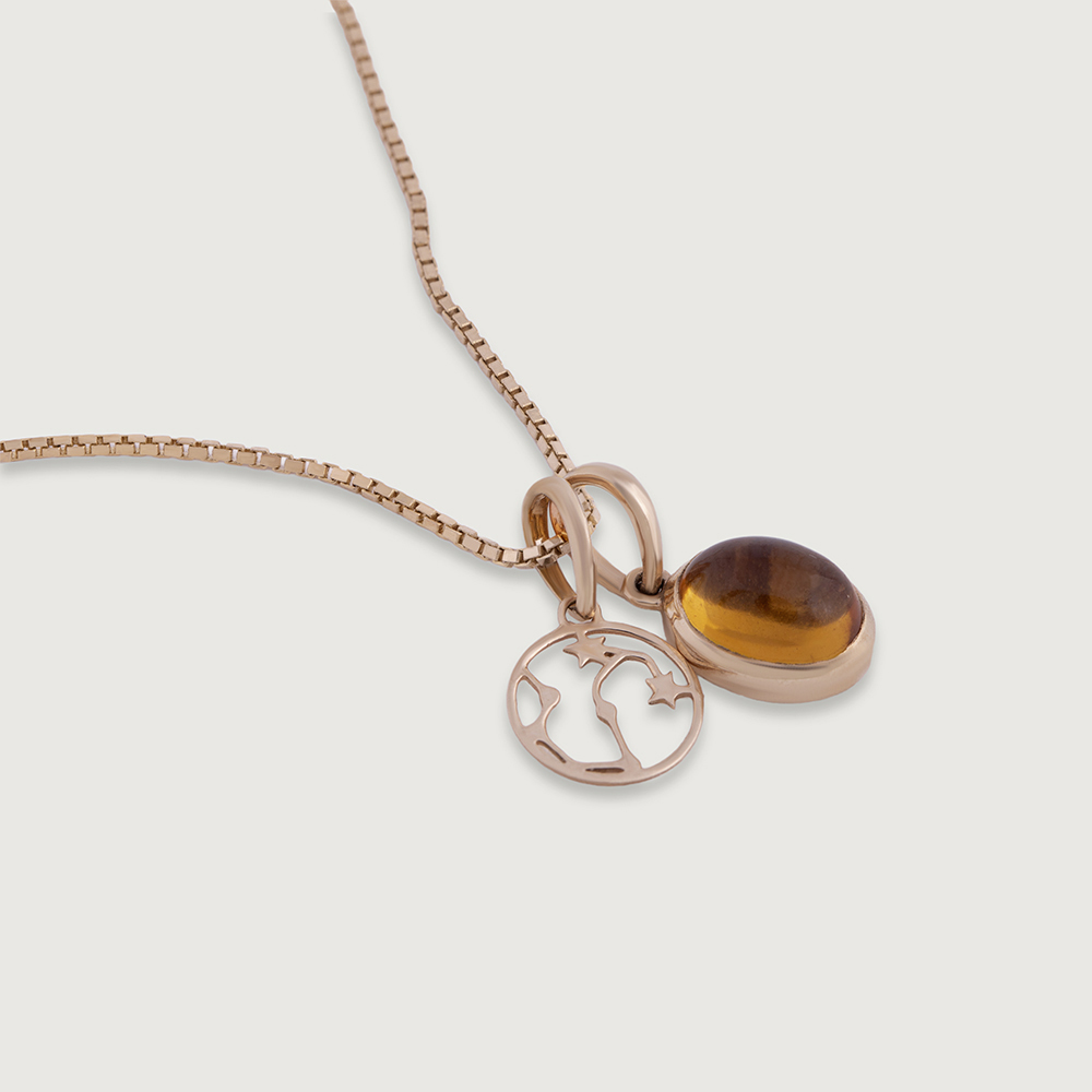 14kt Rose Gold Scorpio Birthstone Pendant,,hi-res thumbnail 5