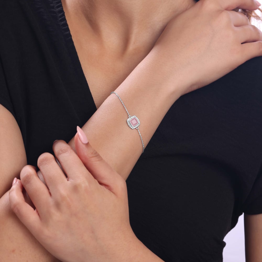 Dreamy Dainty Silver Bracelet,,hi-res thumbnail 2