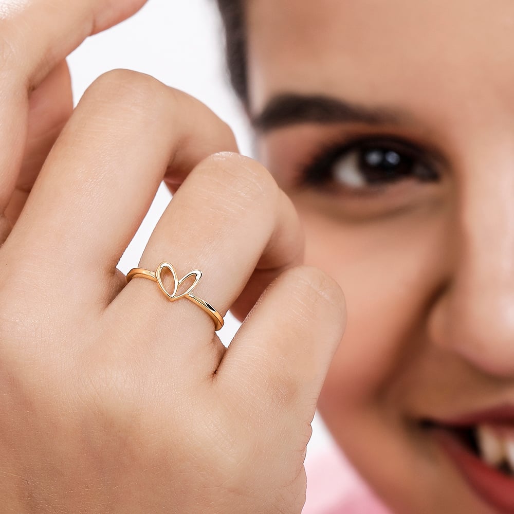 14KT Yellow Gold Rare Love Ring,,hi-res thumbnail 3