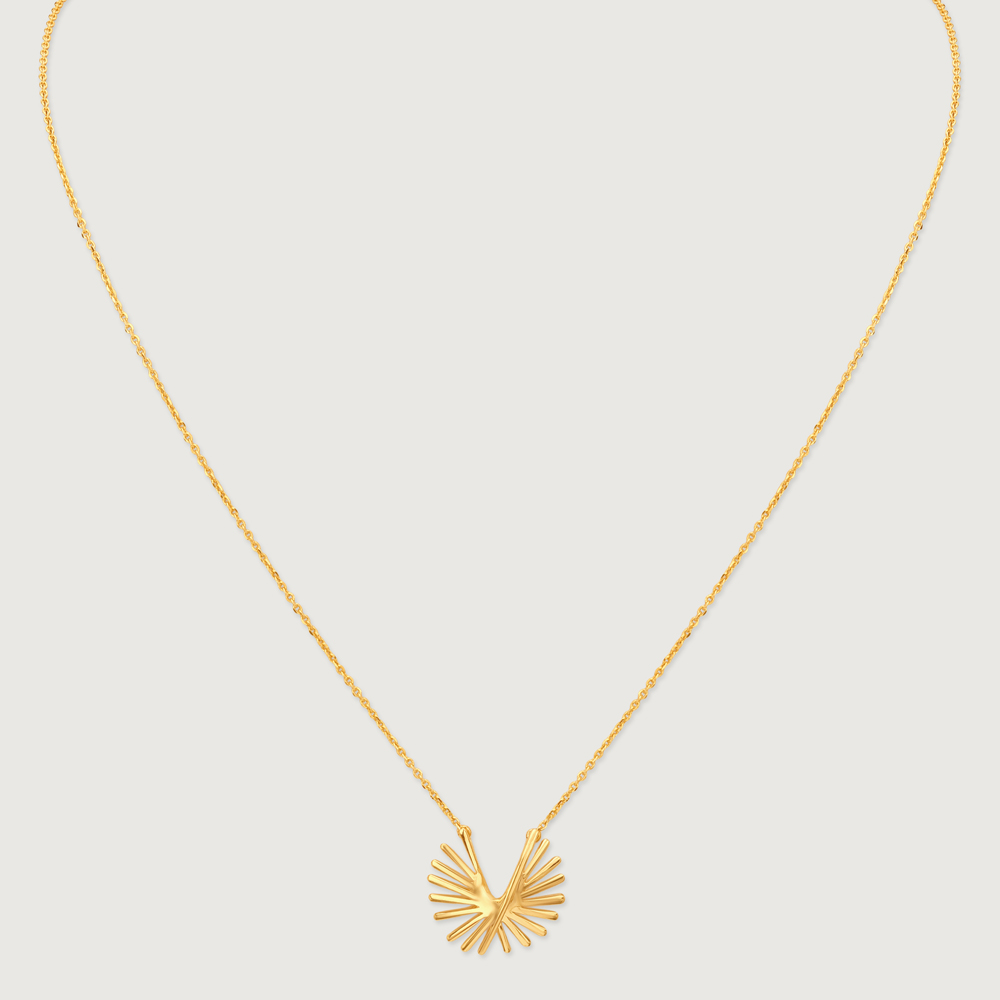 Modern Radiance Gold Necklace,,hi-res thumbnail 4