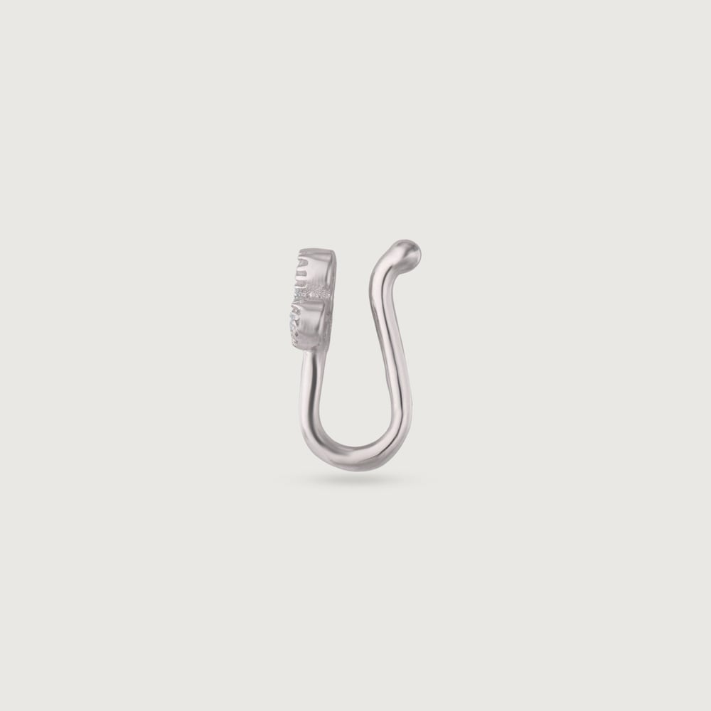 Chic Trio Silver Nose Pin,,hi-res thumbnail 5