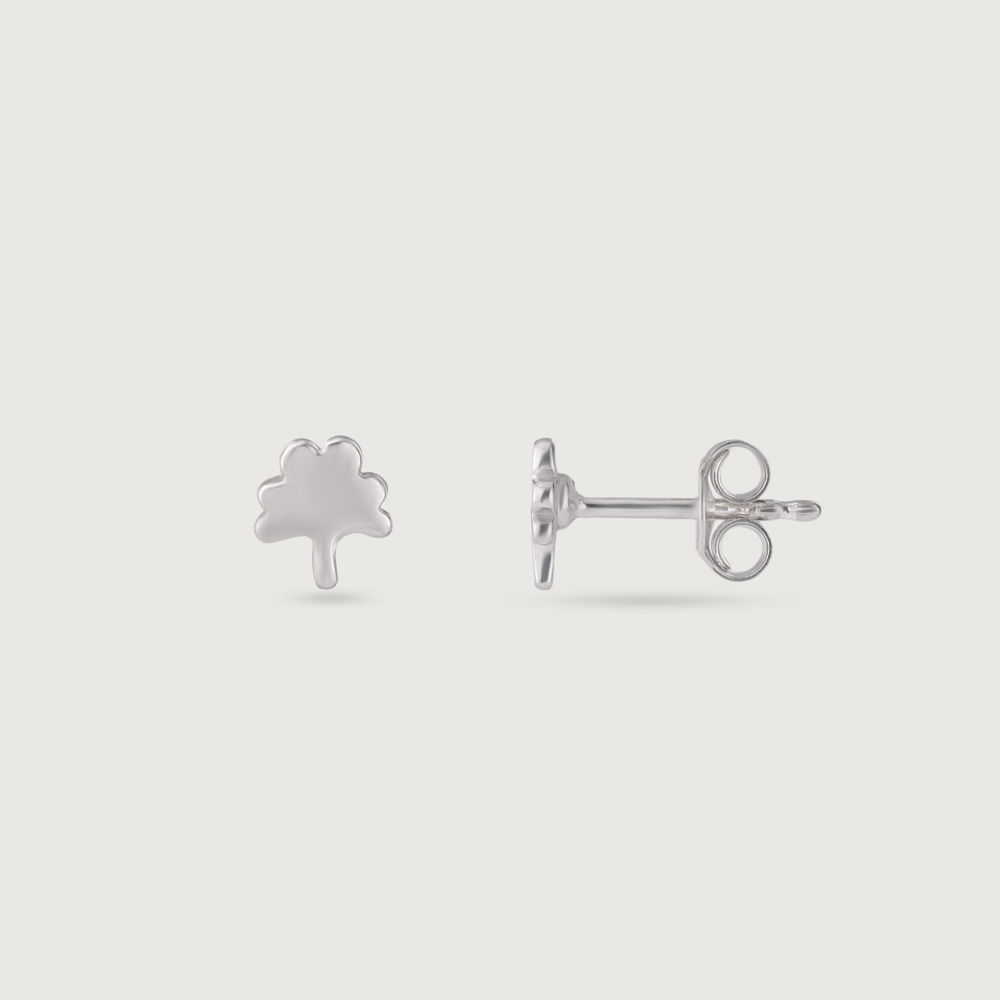 Playful Bloom Silver Earrings,,hi-res thumbnail 4