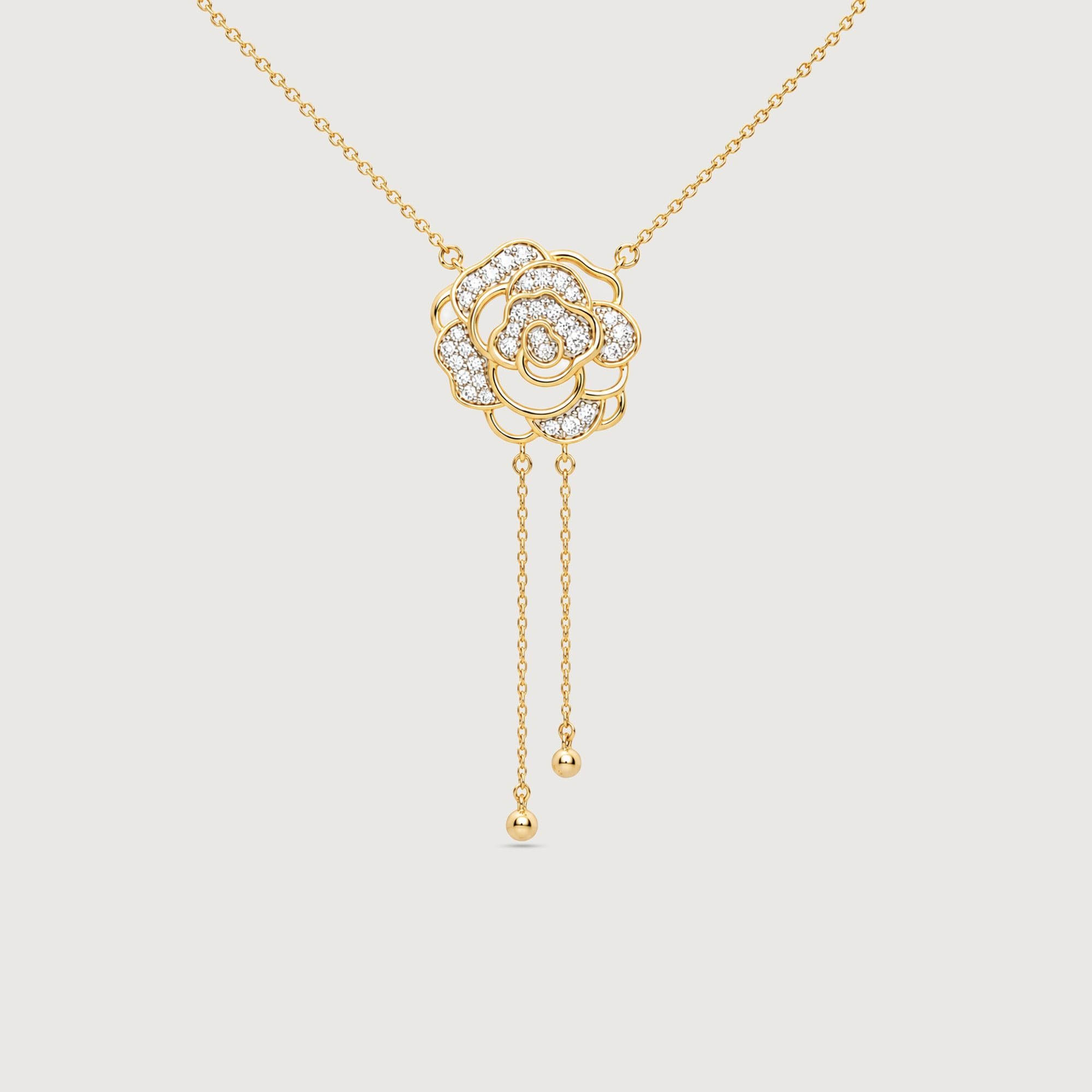 Blooming Grace Diamond Necklace
