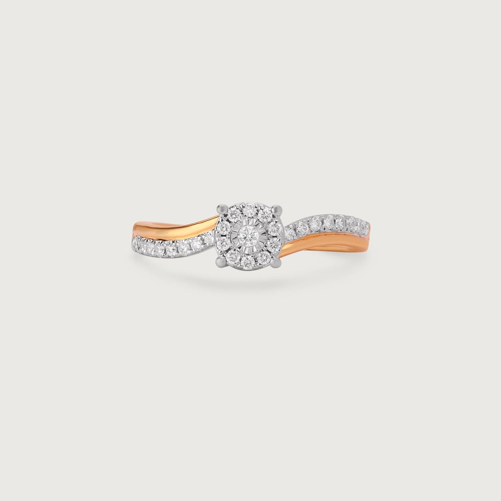 Forever Linked Gold & Diamond Ring,,hi-res thumbnail 4
