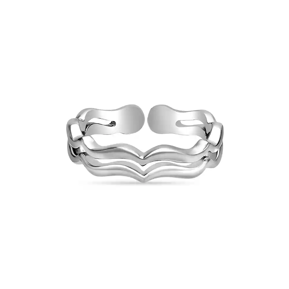 925 Silver Minimalist Toe Rings