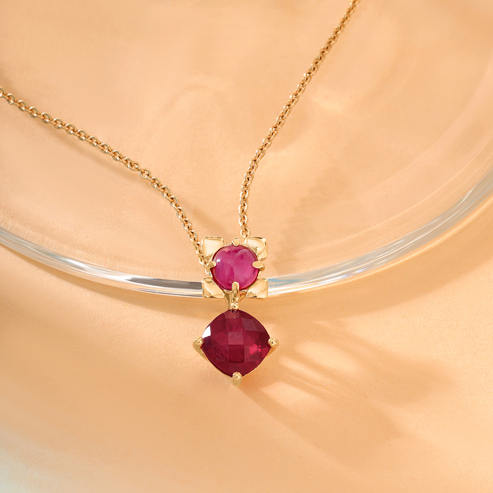 Gold Pendant Designs Real Ruby Pendant Mens Buy Crimson Clinks
