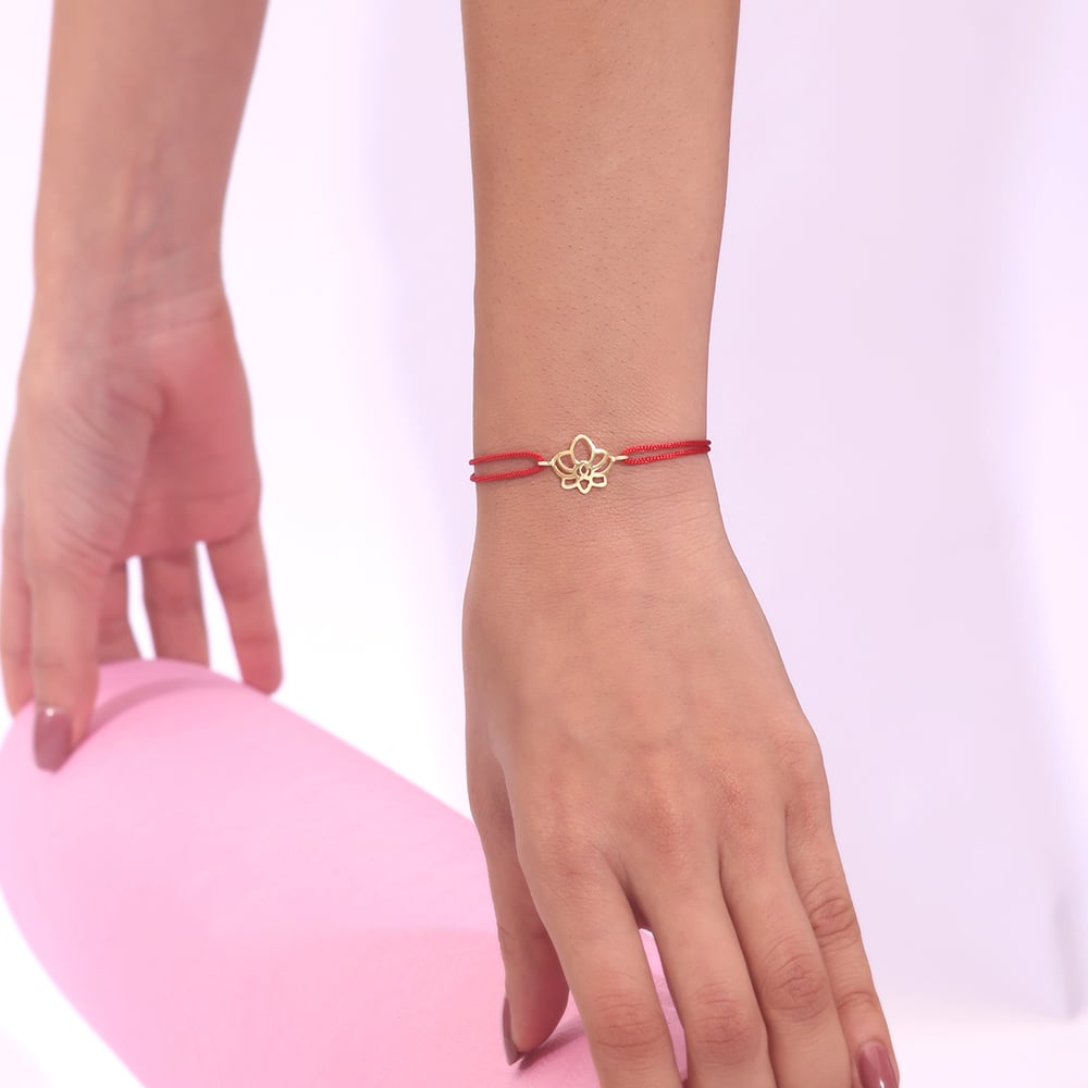 Inner Grace Orchid Gold Bracelet,,hi-res thumbnail 2