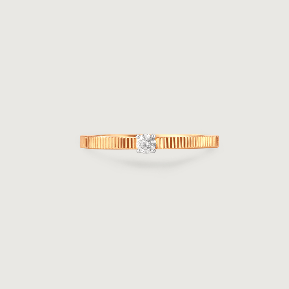 Gilded Groove Diamond Ring,,hi-res thumbnail 3