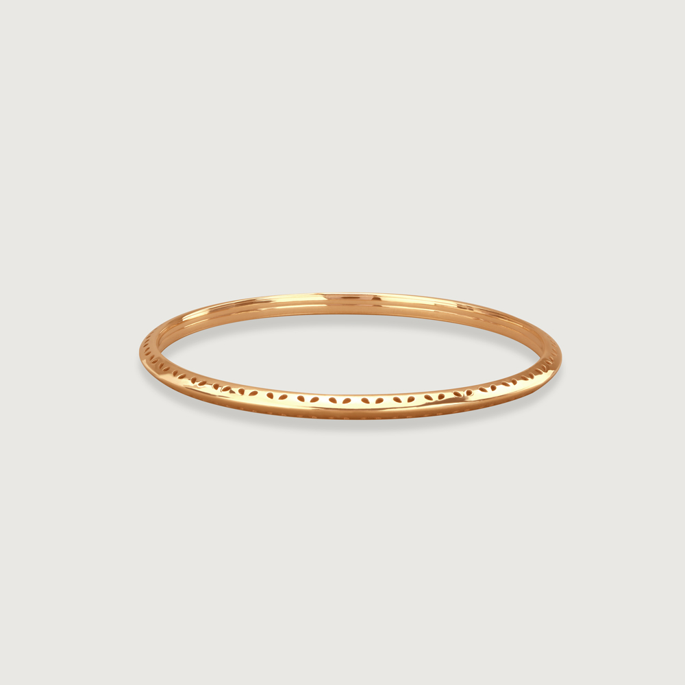 Playful Flick Gold Bangle,,hi-res thumbnail 3