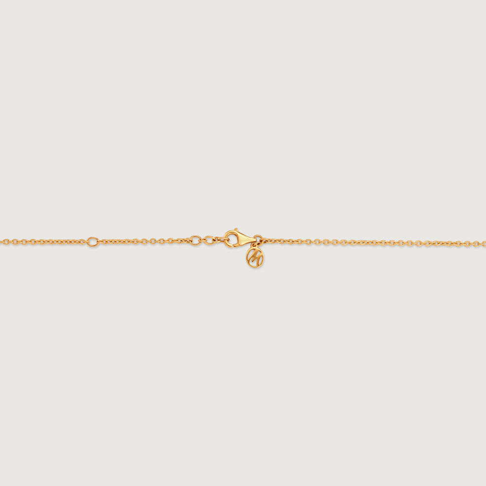 Ornate Bloom Gold & Diamond Necklace,,hi-res thumbnail 5