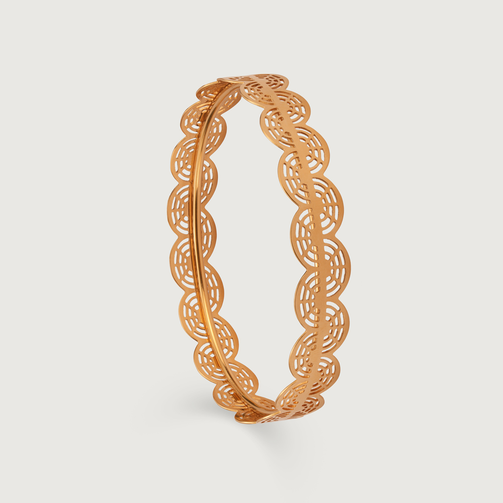 Saura Symphony 22KT Gold Bangle,,hi-res thumbnail 4