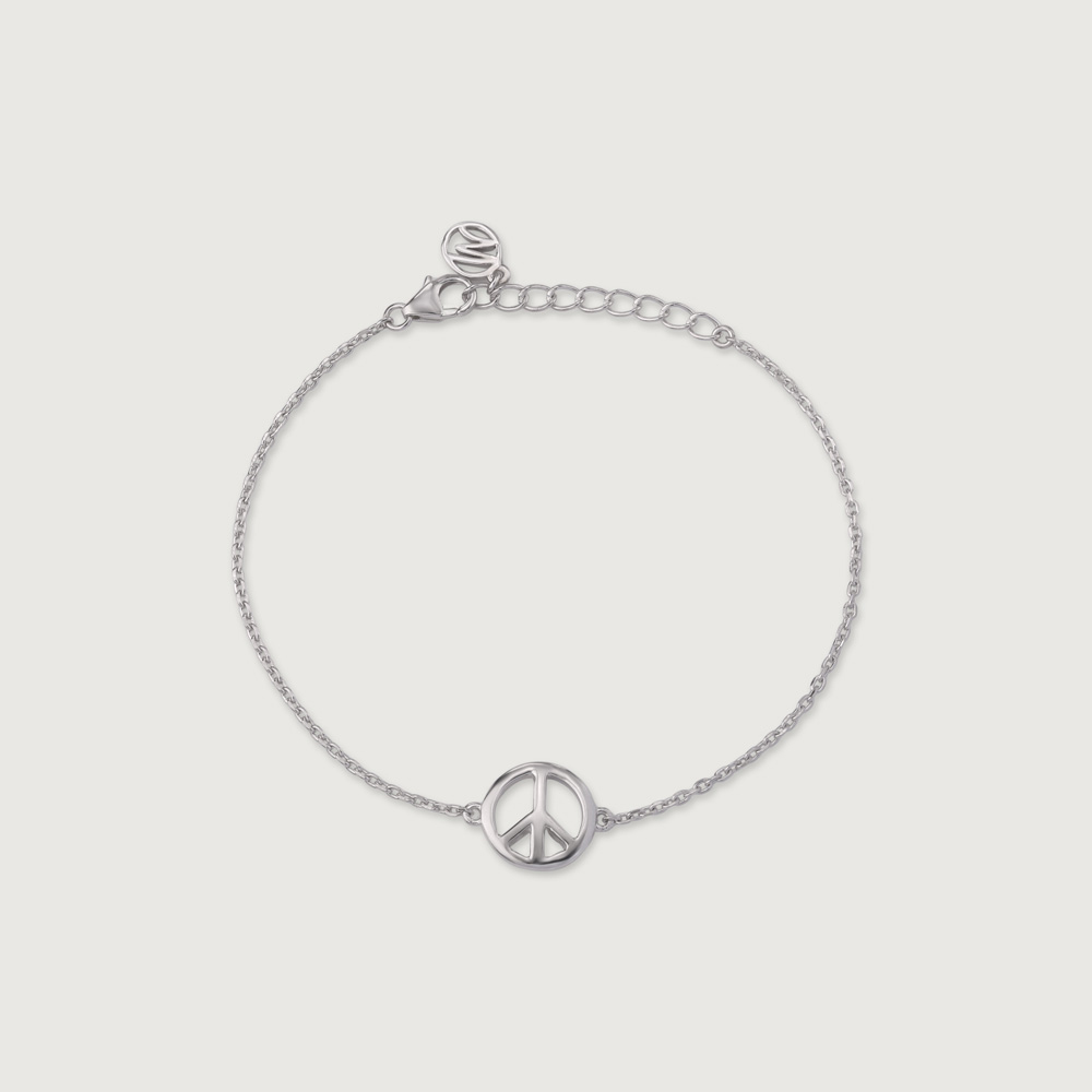 Playful Peace Silver Bracelet,,hi-res thumbnail 3